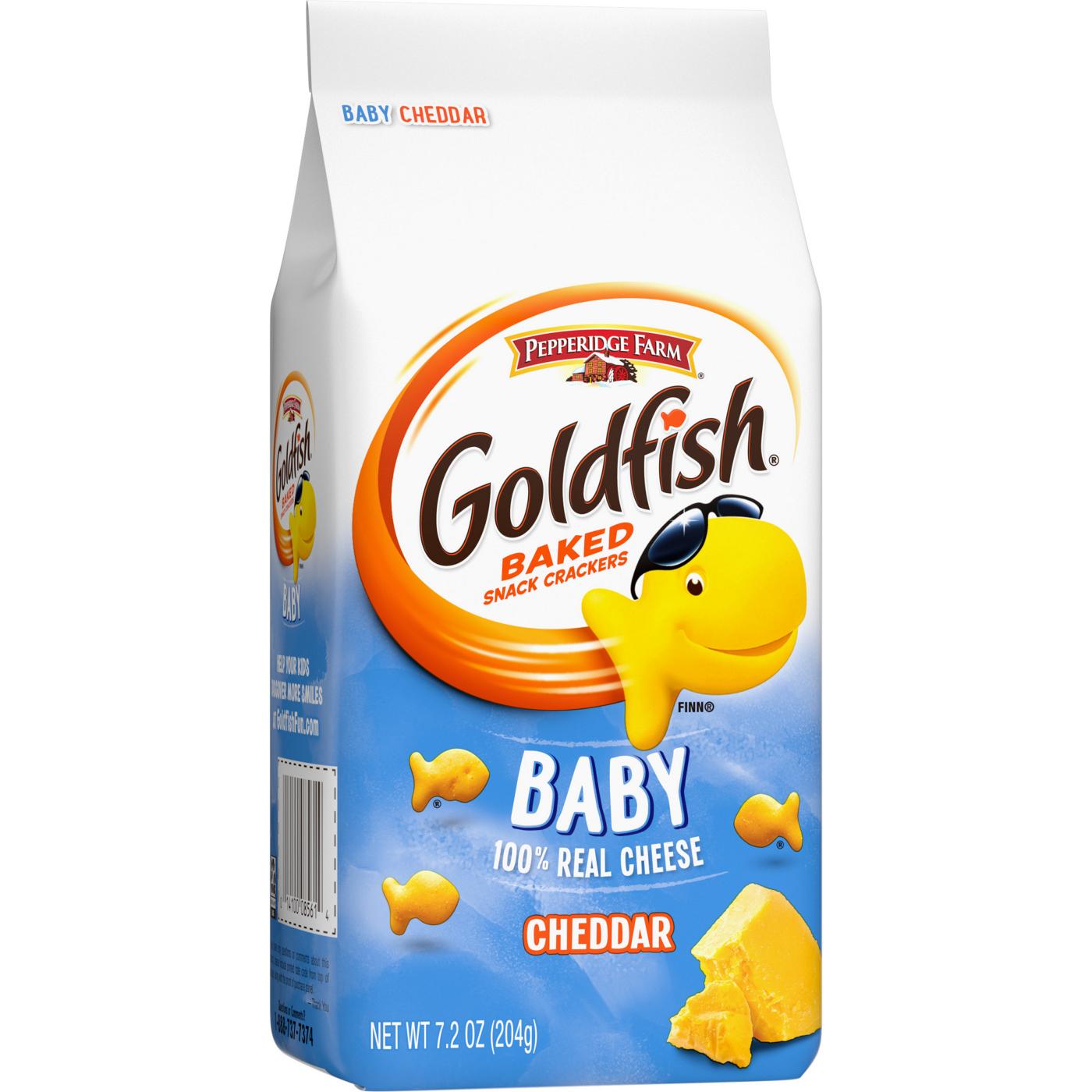 Pepperidge Farm Goldfish Baby Cheddar Crackers; image 10 of 10