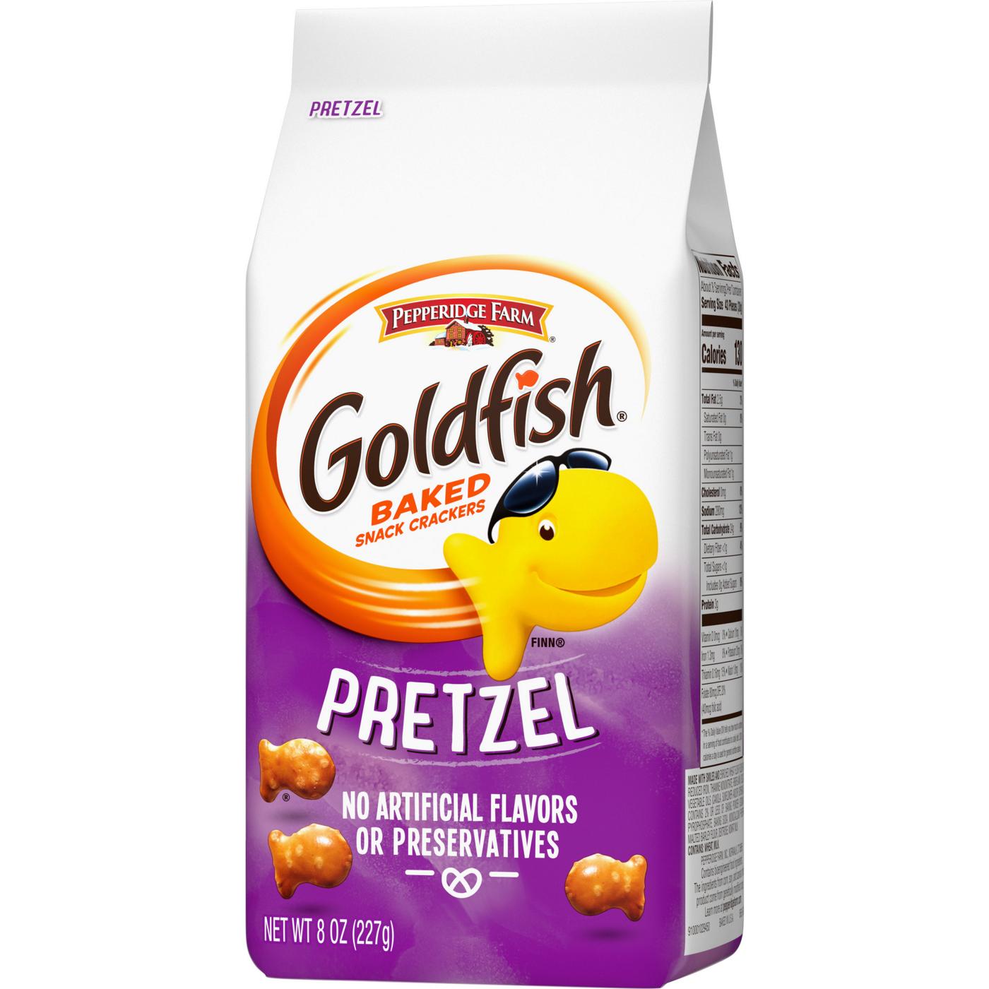 Pepperidge Farm Goldfish Pretzel Crackers; image 8 of 10