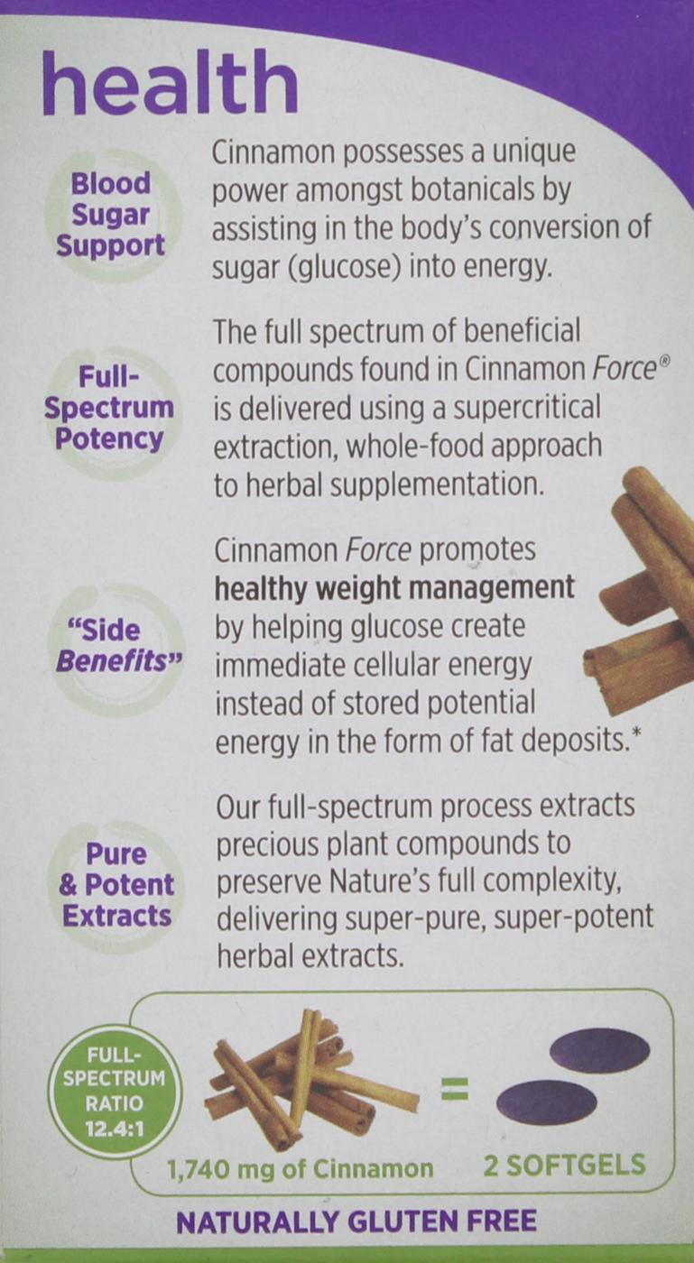 New Chapter Cinnamon Force Softgels; image 2 of 3