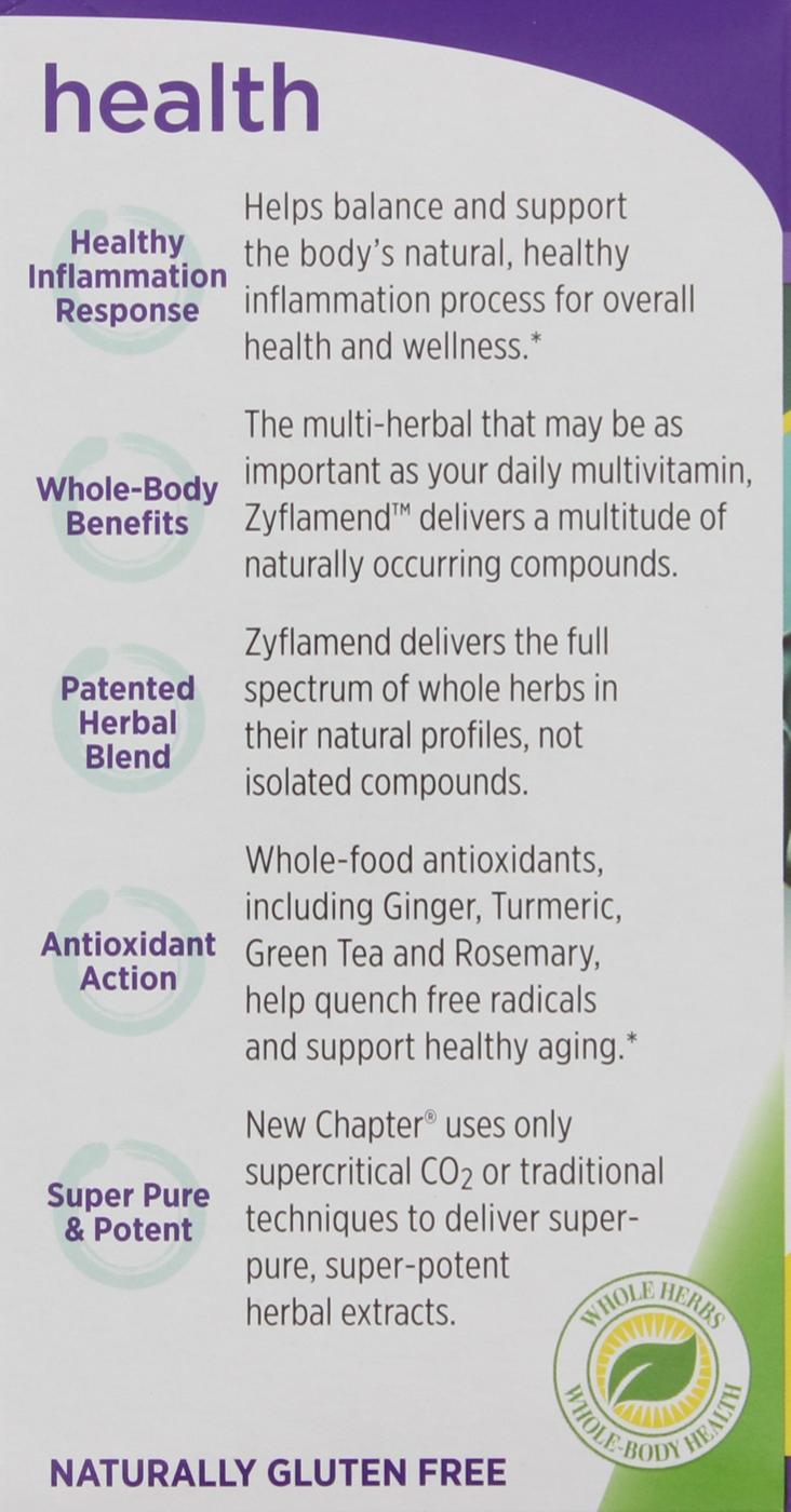 New Chapter Zyflamend Whole Body Softgels; image 2 of 3