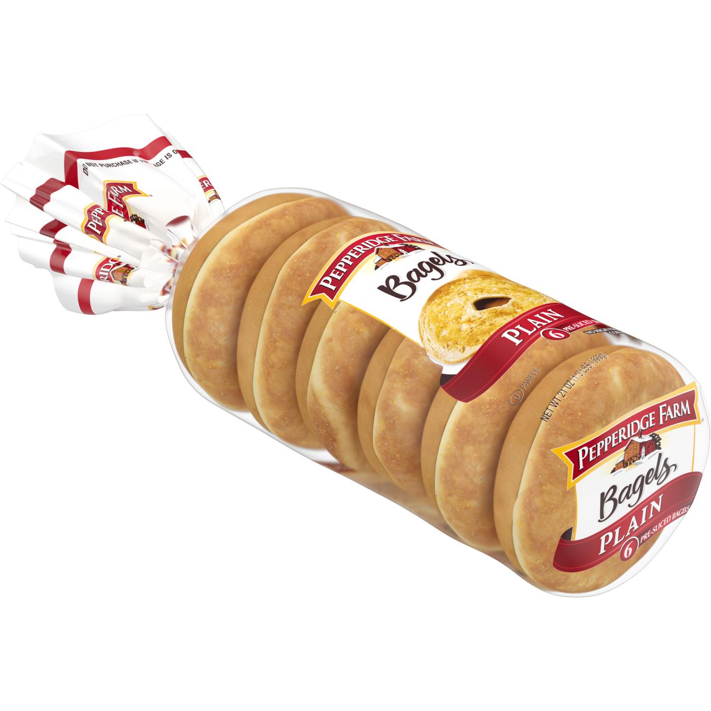 Pepperidge Farm Farmhouse Plain Bagels; image 3 of 6