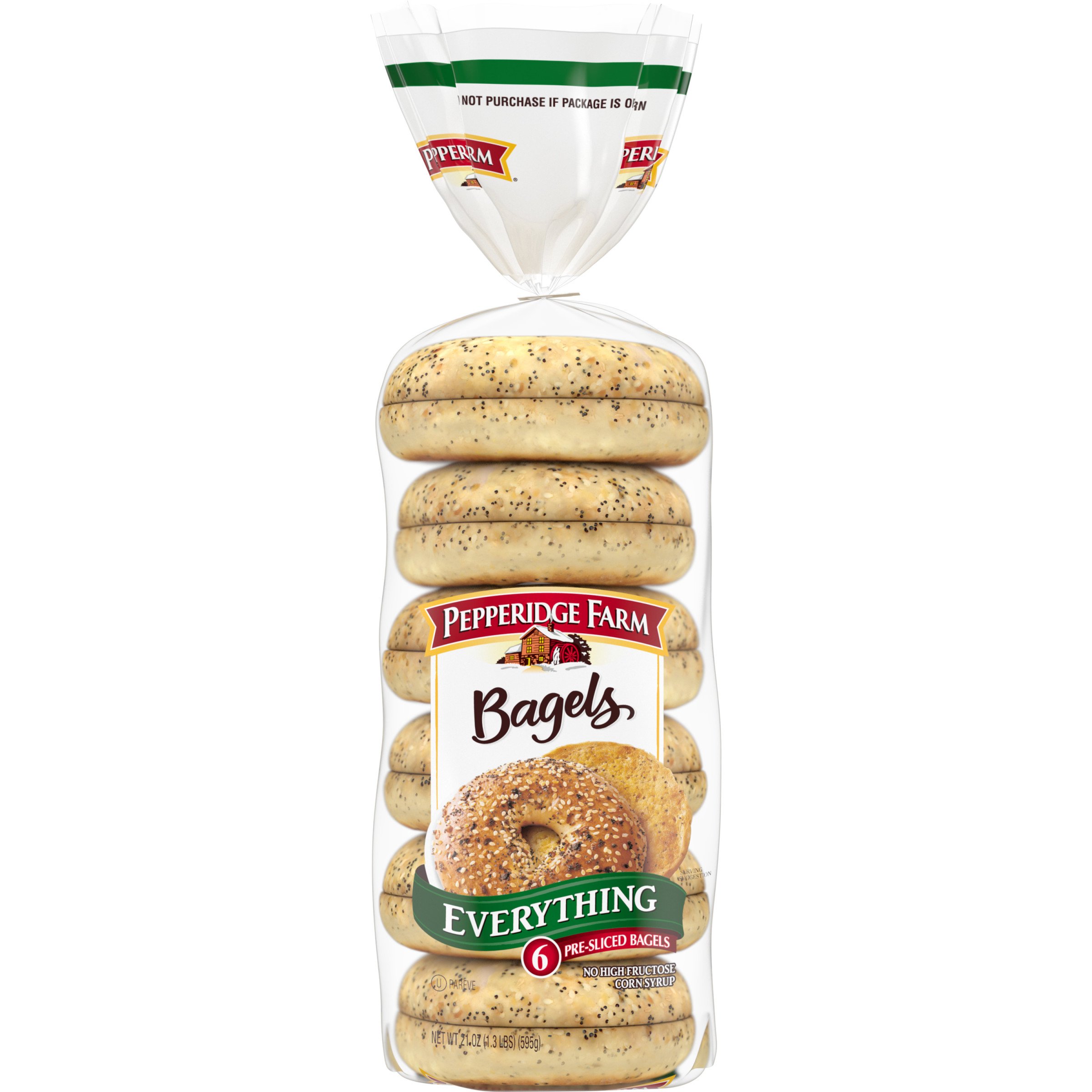 Pepperidge Farm Everything Bagels - Shop Bread At H-E-B