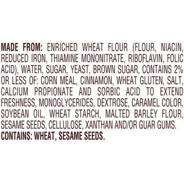 Pepperidge Farm Farmhouse Mini Brown Sugar Cinnamon Bagels, 17 oz