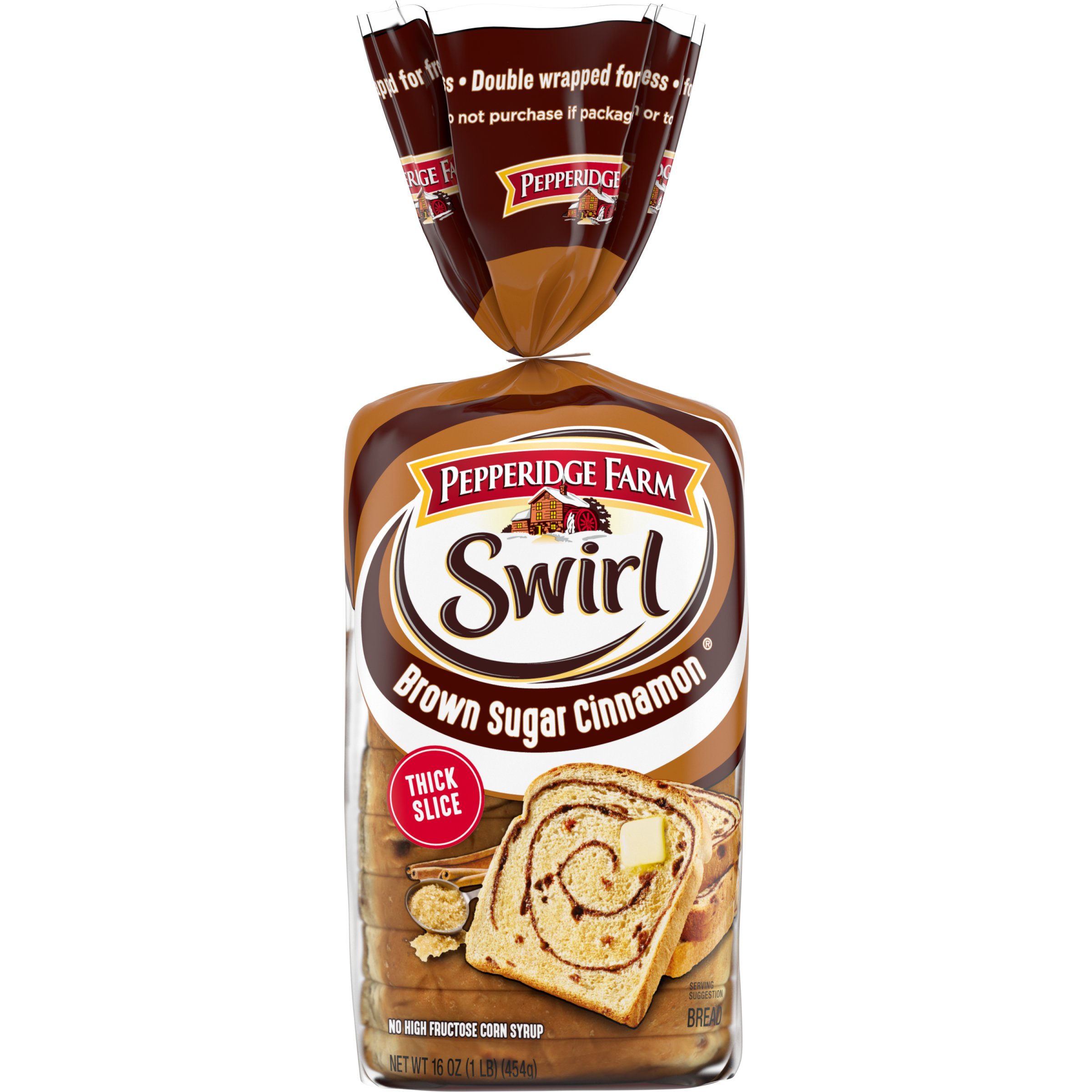 Pepperidge Farm Brown Sugar Cinnamon Swirl Bread - Shop Sliced Bread At ...