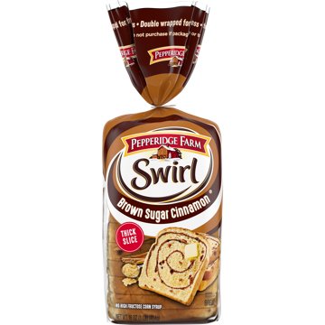 Pepperidge Farm Brown Sugar Cinnamon Swirl Sliced Bread, 16 oz