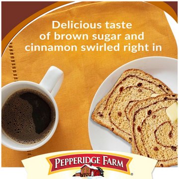 Pepperidge Farm Brown Sugar Cinnamon Swirl Sliced Bread, 16 oz