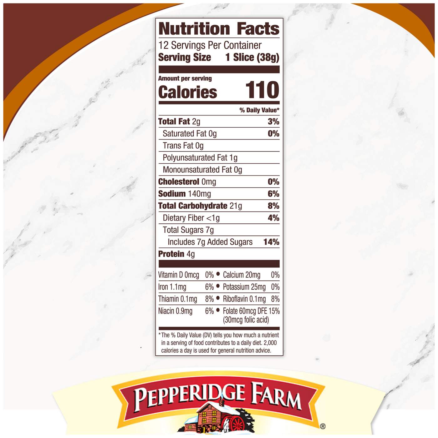 Pepperidge Farm Brown Sugar Cinnamon Swirl Sliced Bread; image 3 of 9