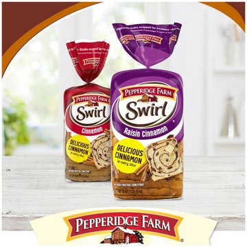 Pepperidge Farm Brown Sugar Cinnamon Swirl Sliced Bread, 16 oz
