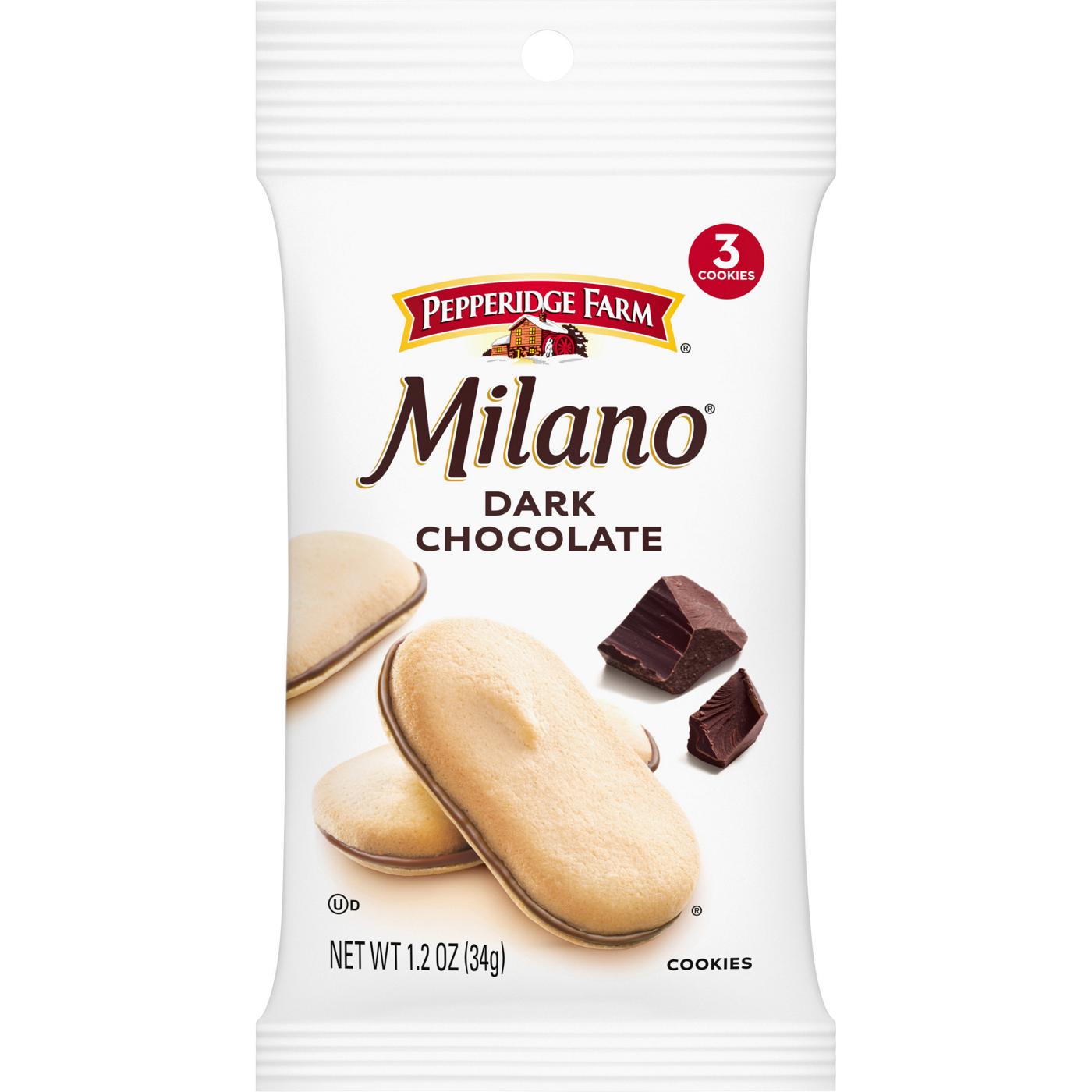 Pepperidge Farm Milano Dark Chocolate Cookies; image 1 of 9