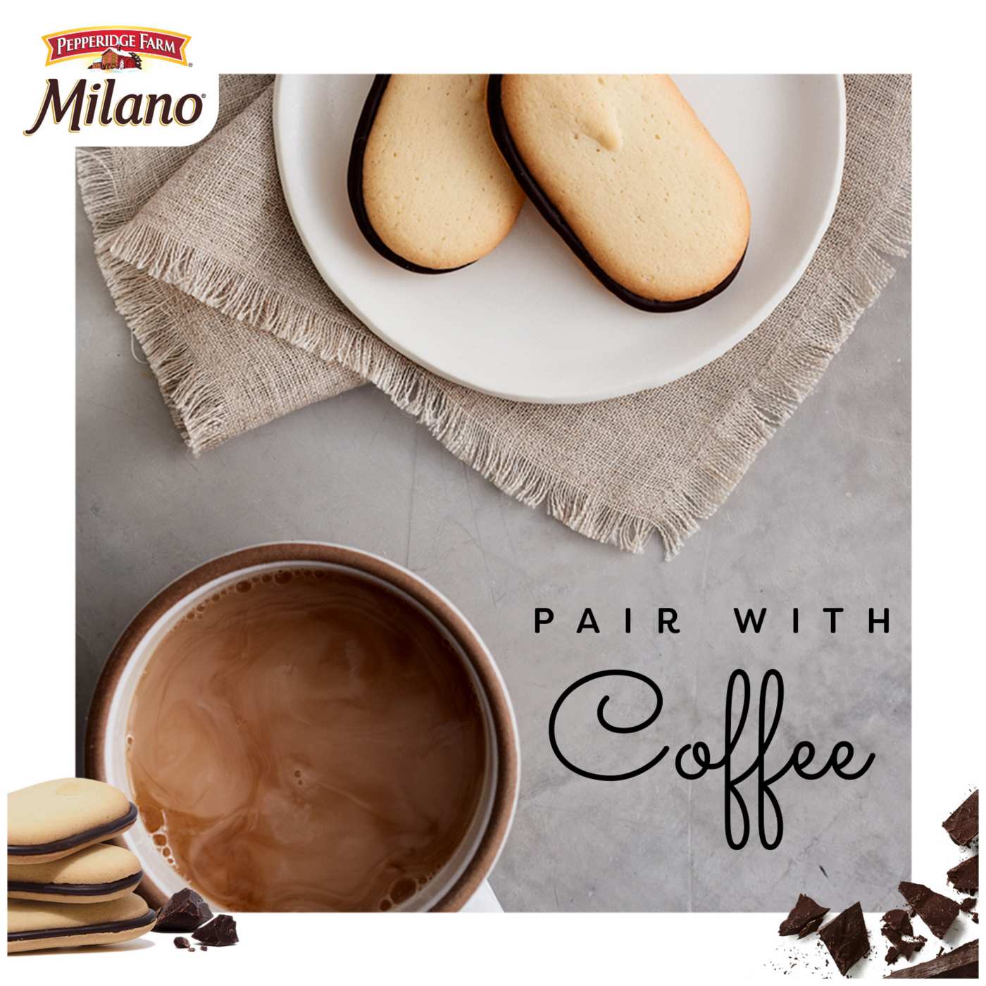 Pepperidge Farm Milano Dark Chocolate Cookies; image 5 of 9