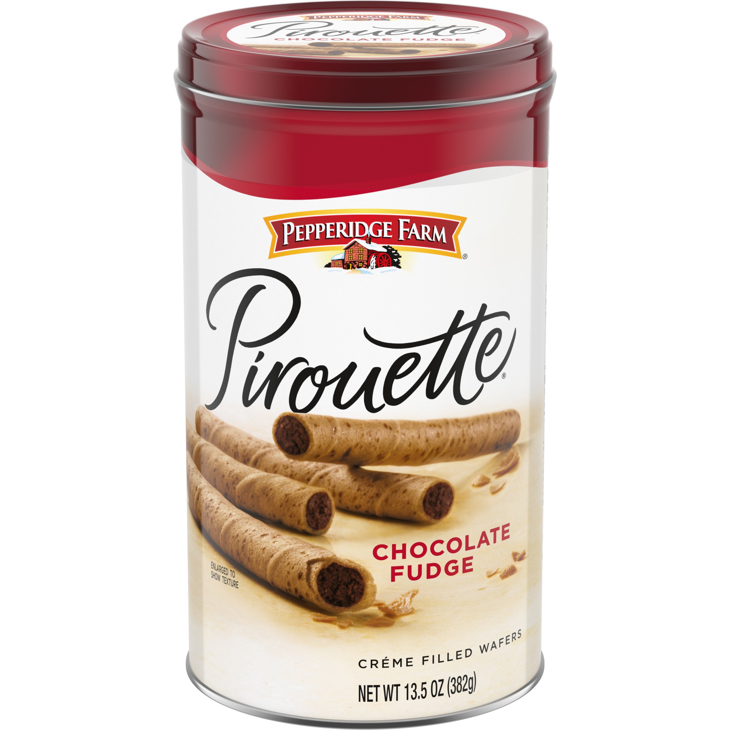 Pepperidge Farm Pirouette Cookies Chocolate Fudge Créme Filled Wafers