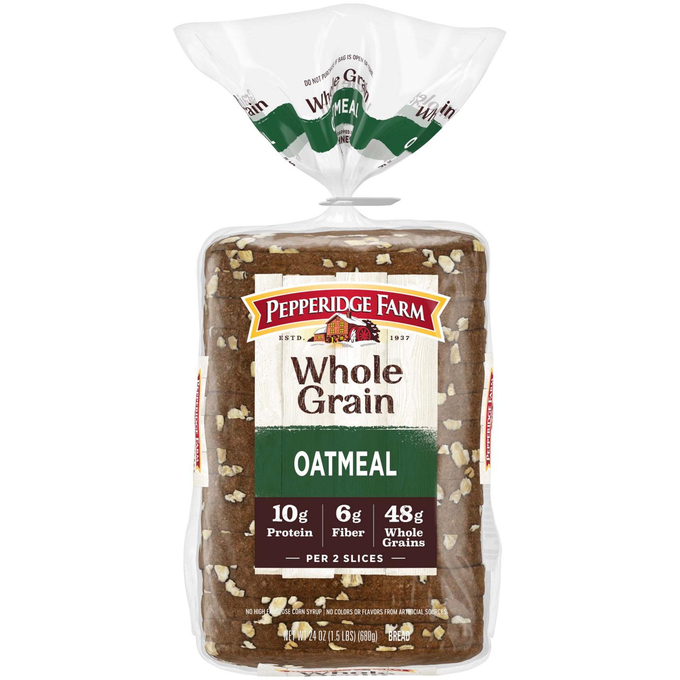 Pepperidge Farm Oatmeal Bread; image 1 of 6