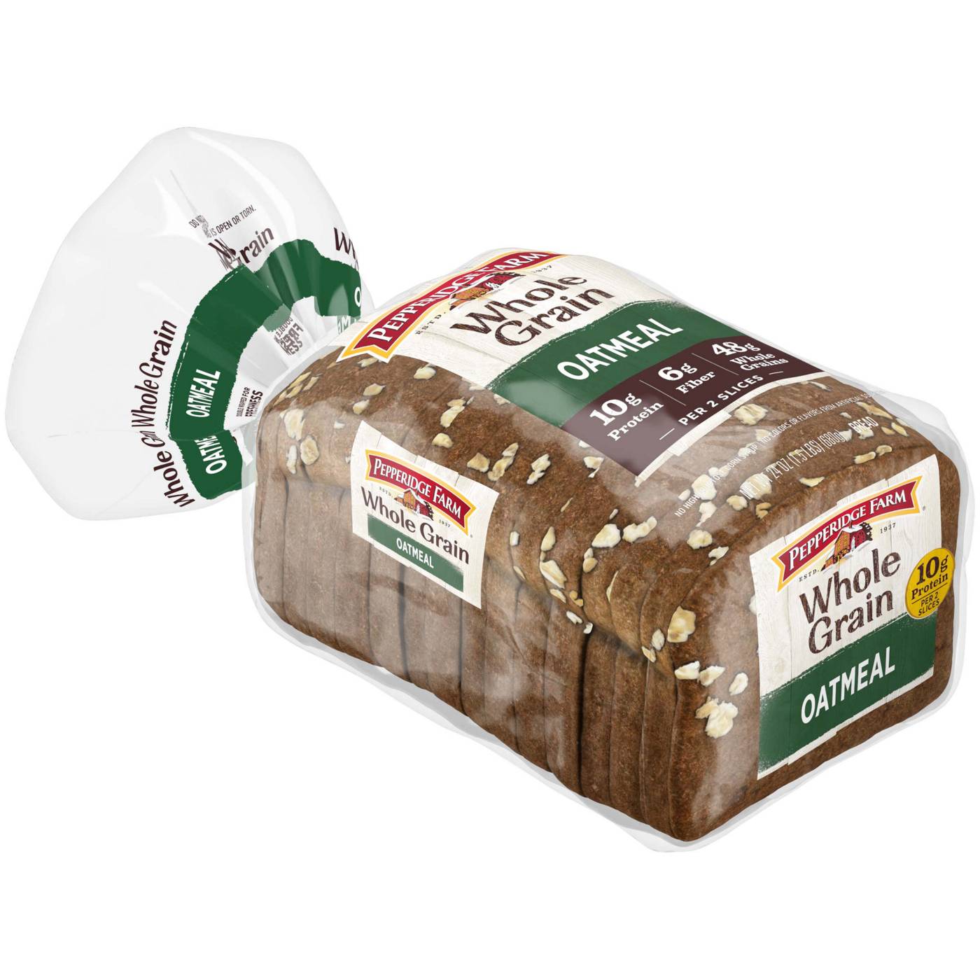 Pepperidge Farm Oatmeal Bread; image 5 of 6