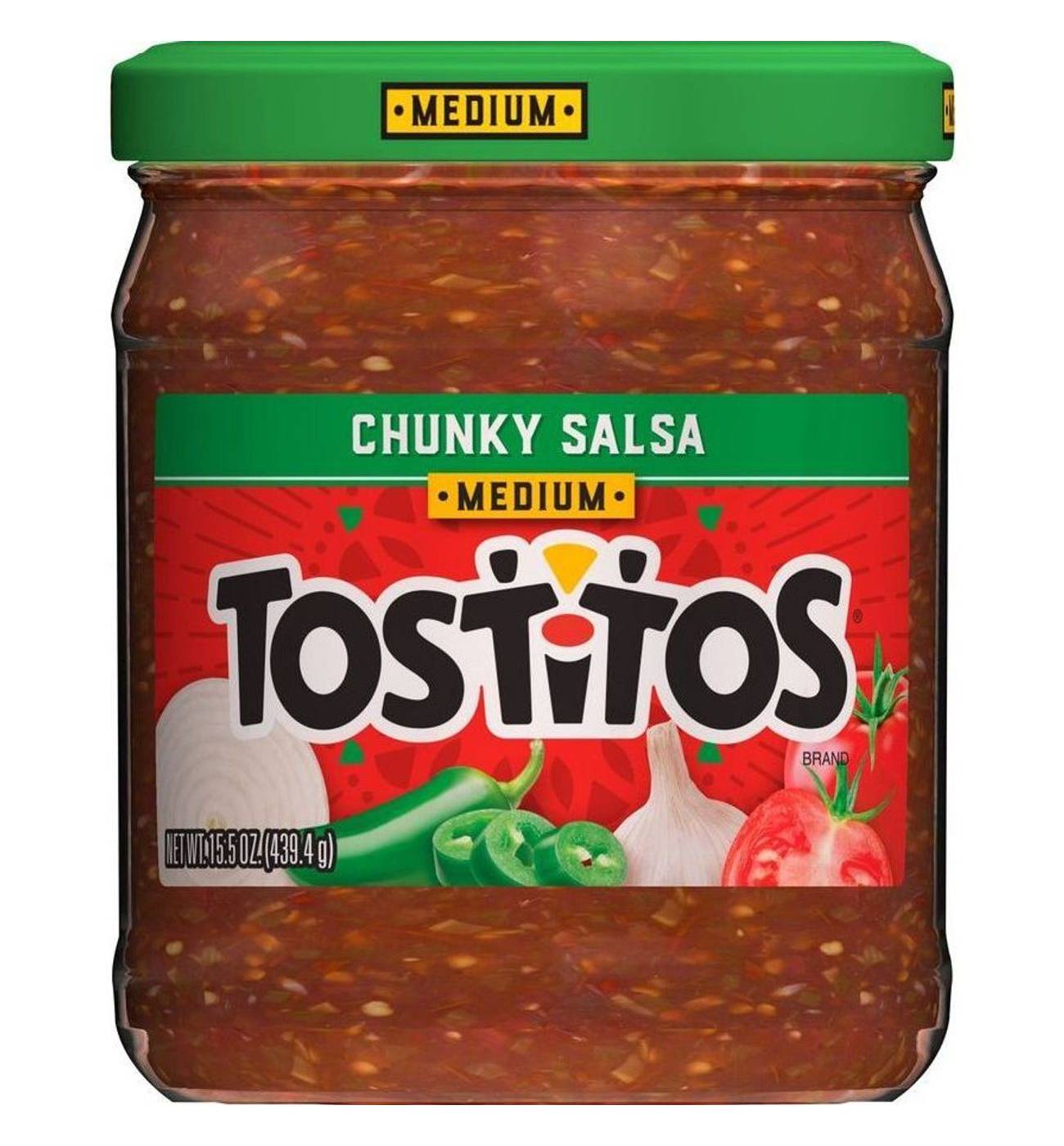 Tostitos Medium Chunky Salsa; image 1 of 8