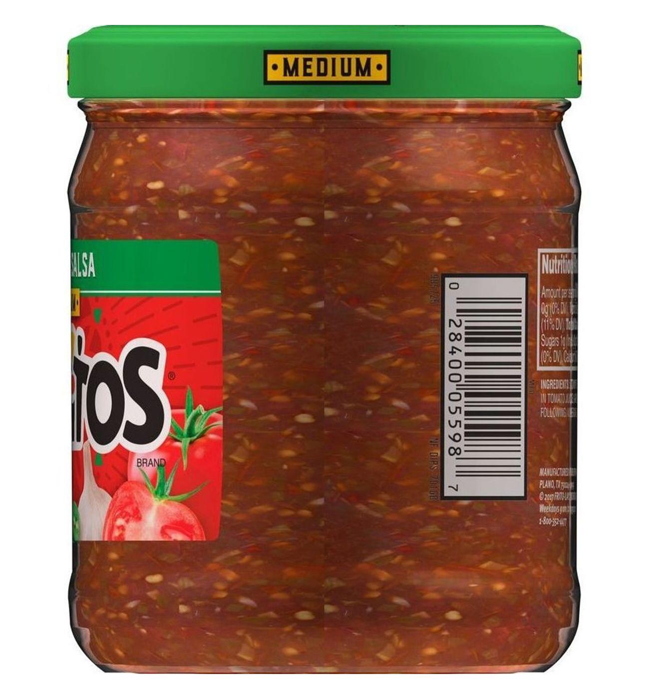 Tostitos Medium Chunky Salsa; image 2 of 8