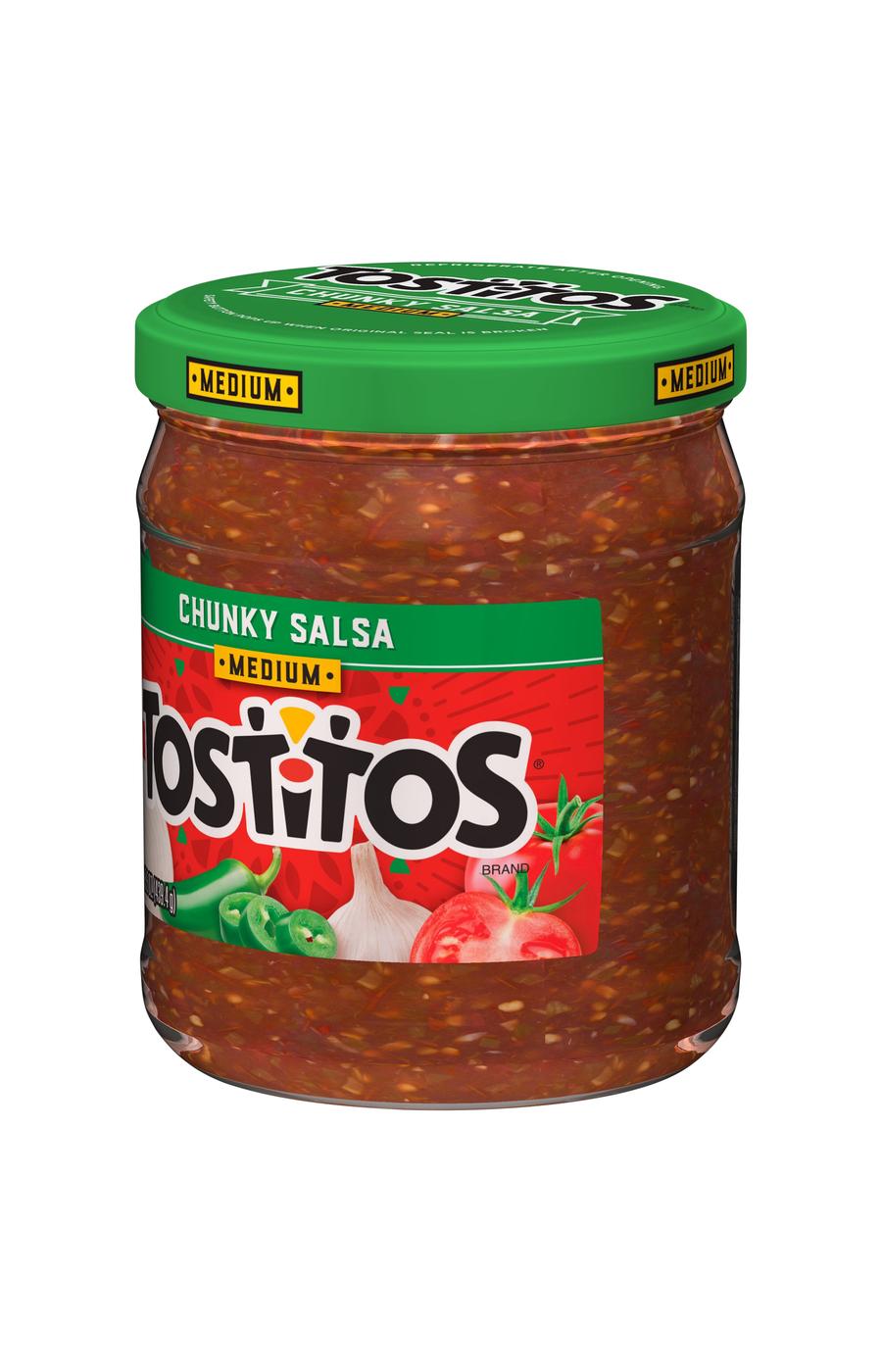 Tostitos Medium Chunky Salsa; image 3 of 8