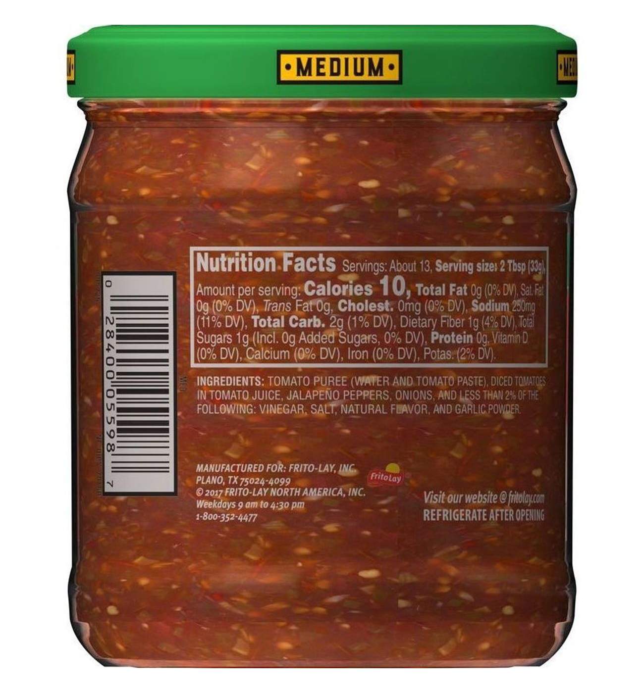 Tostitos Medium Chunky Salsa; image 4 of 8
