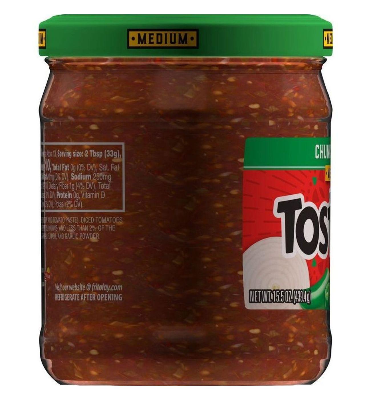 Tostitos Medium Chunky Salsa; image 8 of 8