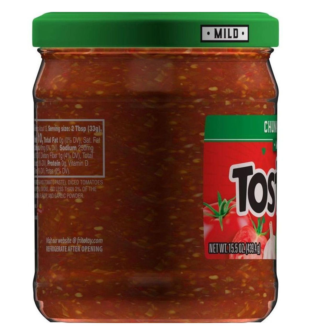 Tostitos Mild Chunky Salsa; image 2 of 7