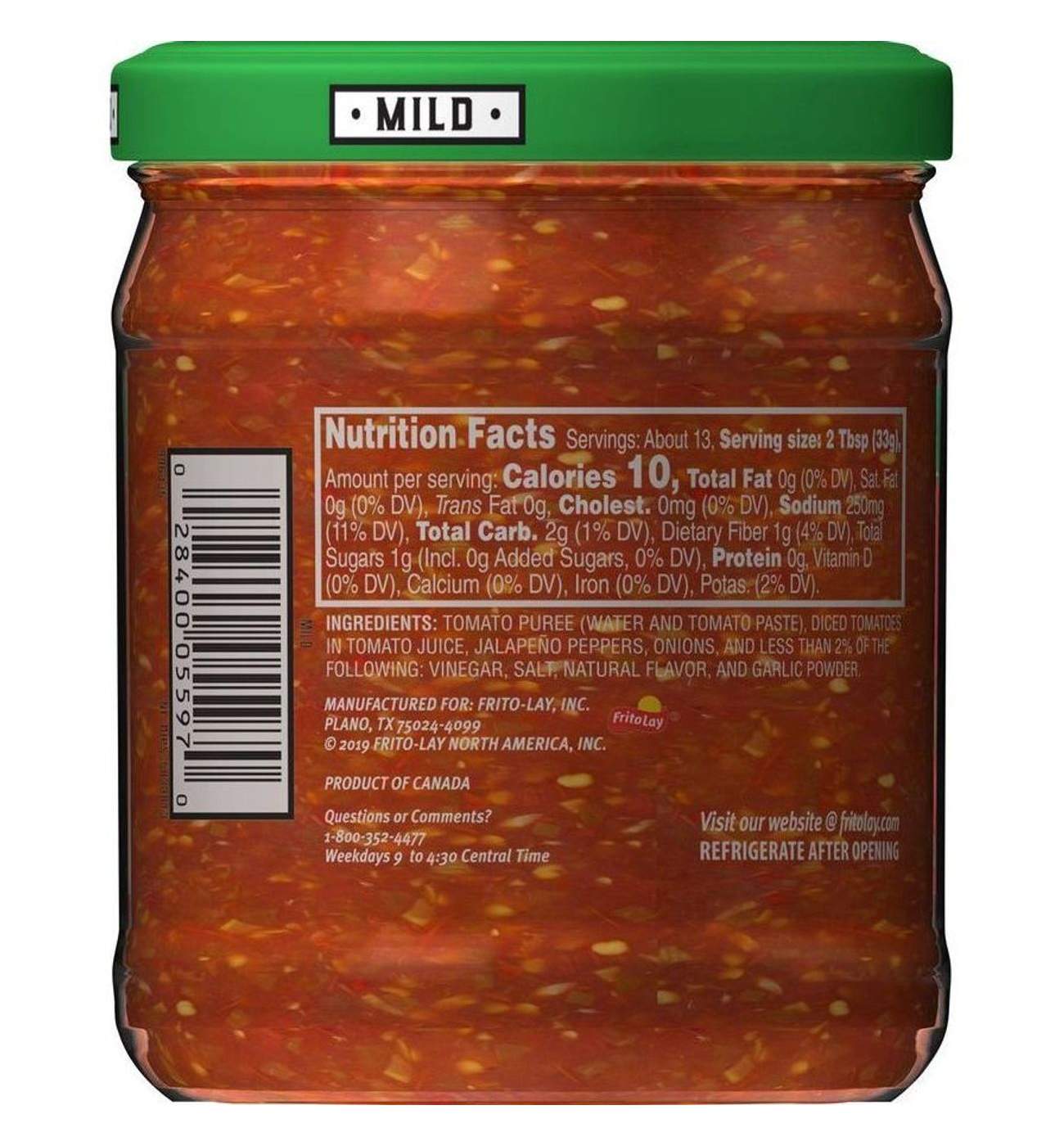 Tostitos Mild Chunky Salsa; image 3 of 7