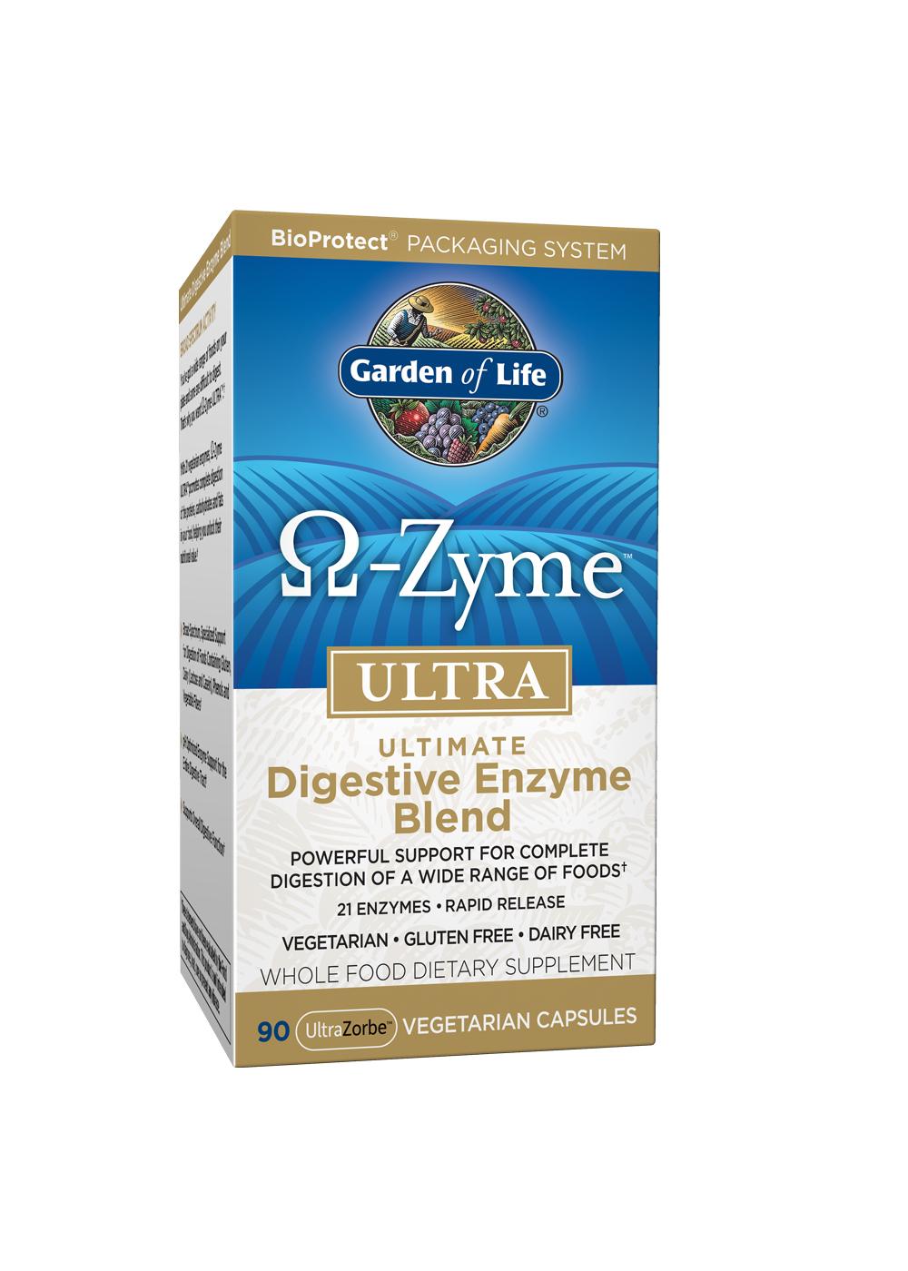 Garden of Life Omega-Zyme Ultra Digestive Enzyme Blend Capsules; image 1 of 2