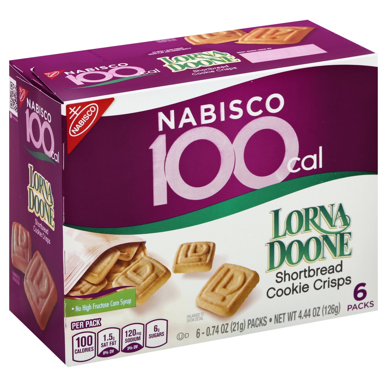 Nabisco Lorna Doone 100 Calorie Shortbread Cookie Crisps Shop Cookies At H E B