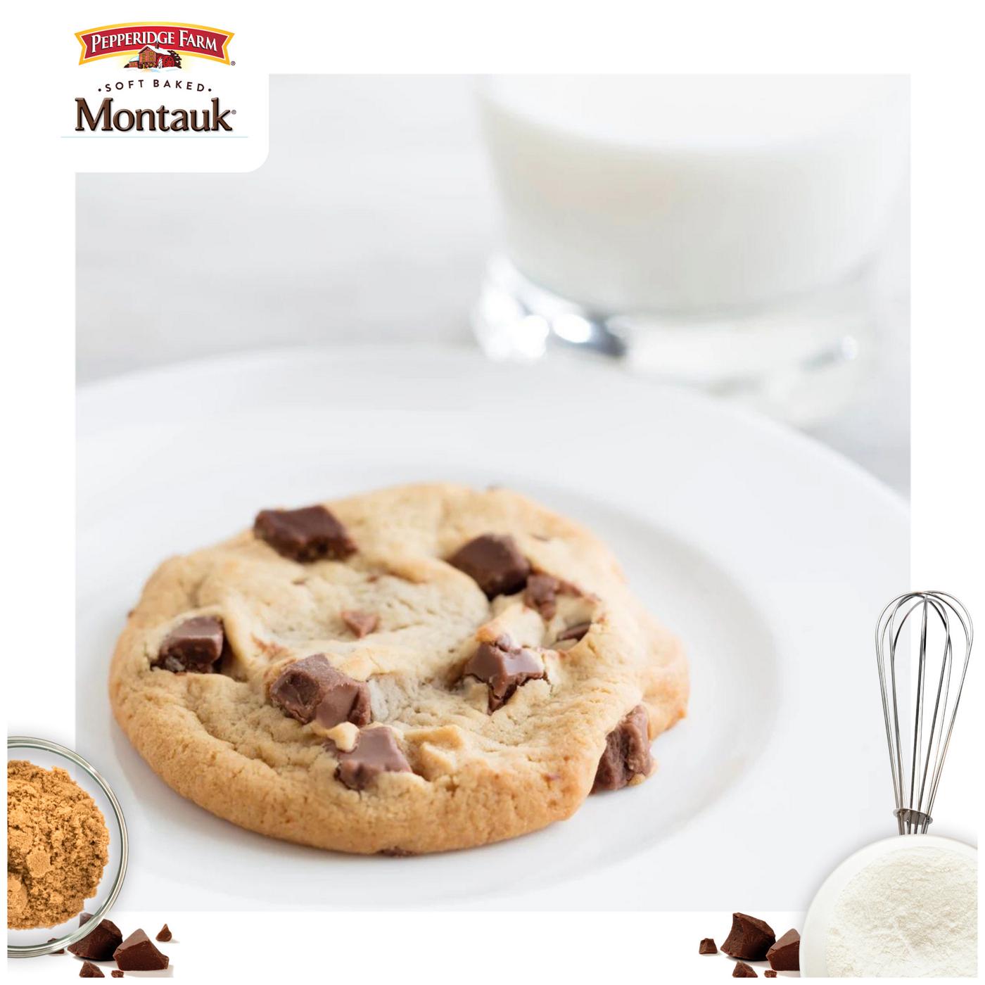 Pepperidge Farm Montauk Soft Baked Milk Chocolate Chunk Cookies; image 3 of 9