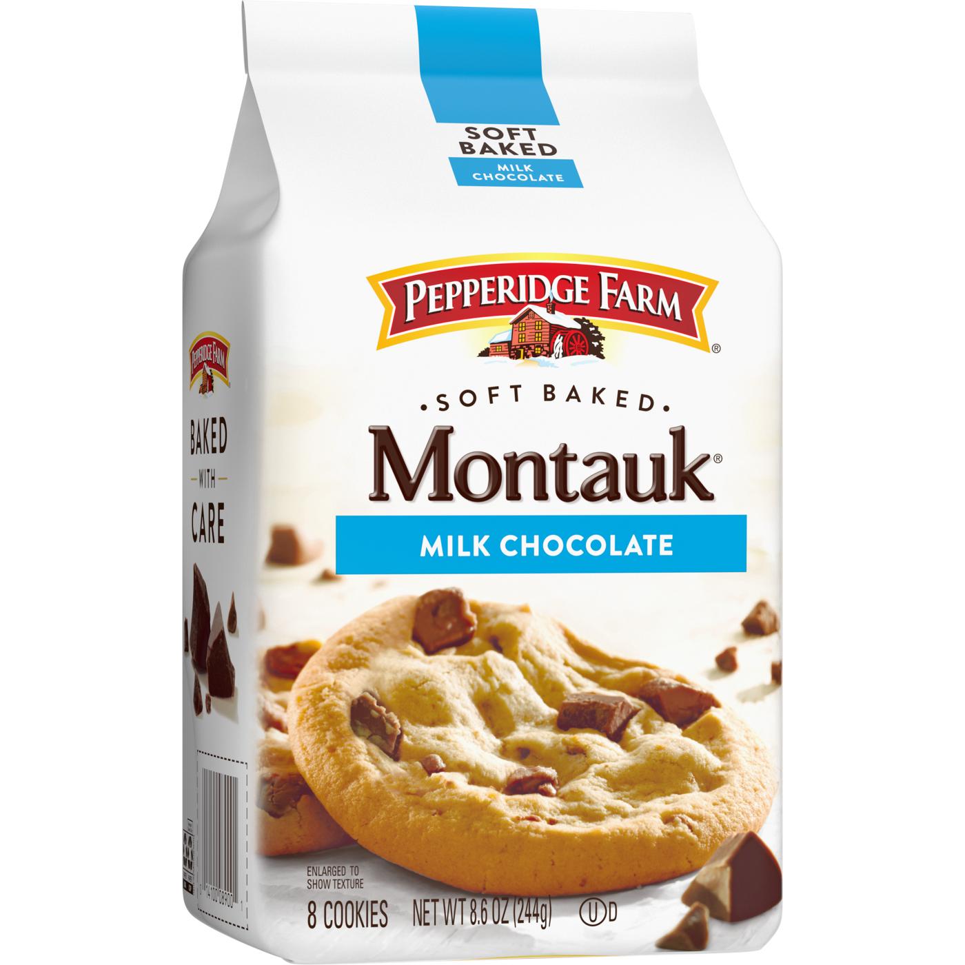 Pepperidge Farm Montauk Soft Baked Milk Chocolate Chunk Cookies; image 4 of 9