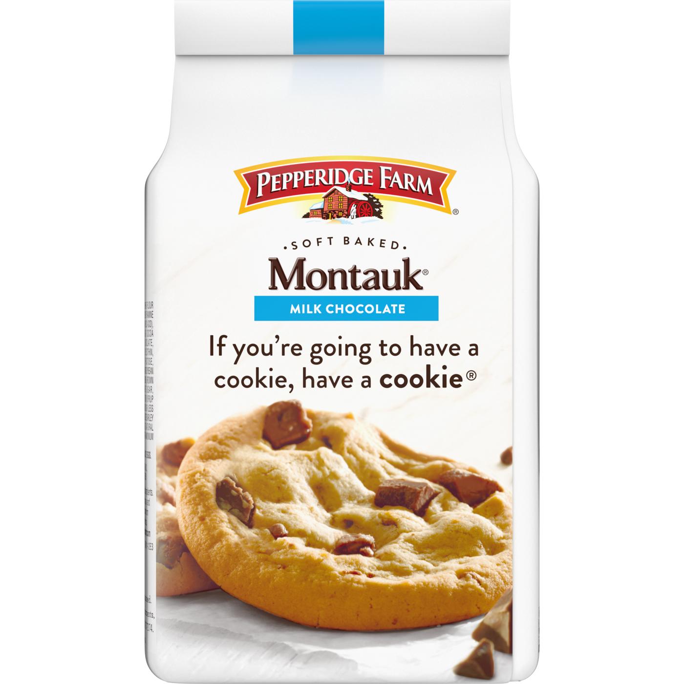 Pepperidge Farm Montauk Soft Baked Milk Chocolate Chunk Cookies; image 5 of 9