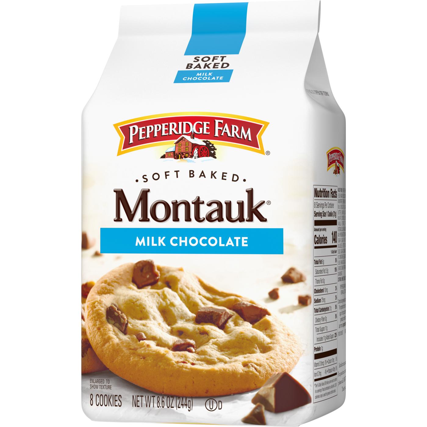 Pepperidge Farm Montauk Soft Baked Milk Chocolate Chunk Cookies; image 8 of 9