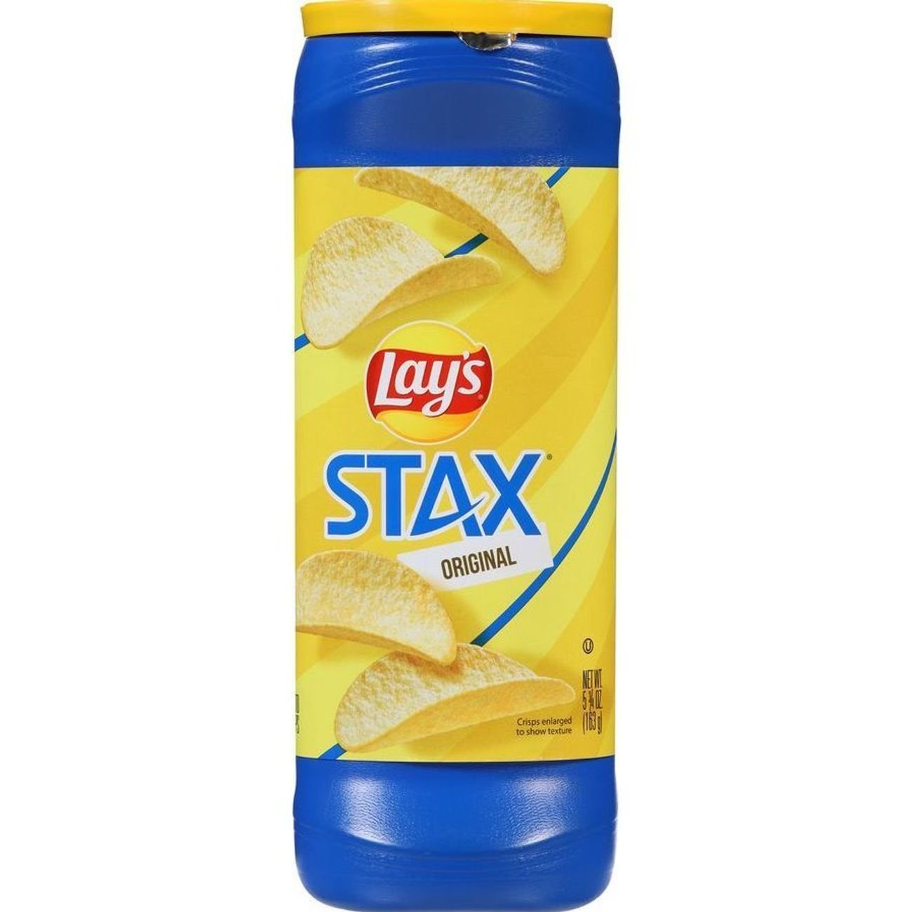 Lay's Stax Original Potato Crisps - Shop Chips at H-E-B