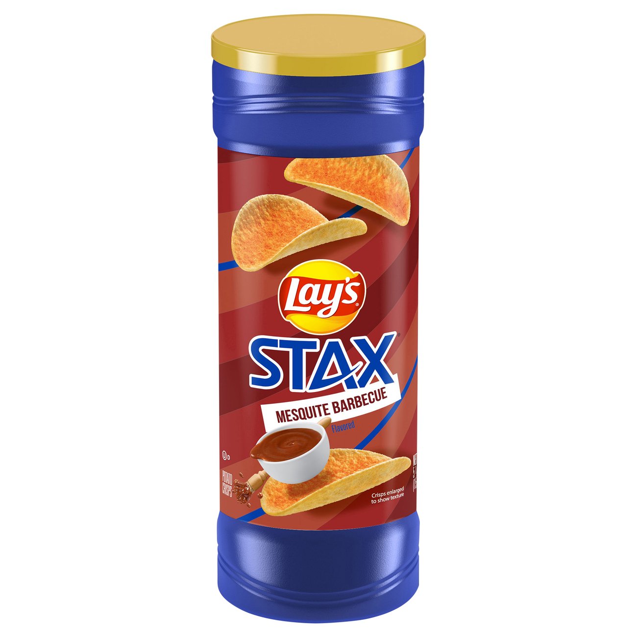 Lay's Stax Mesquite Barbecue Potato Crisps Shop Chips at HEB