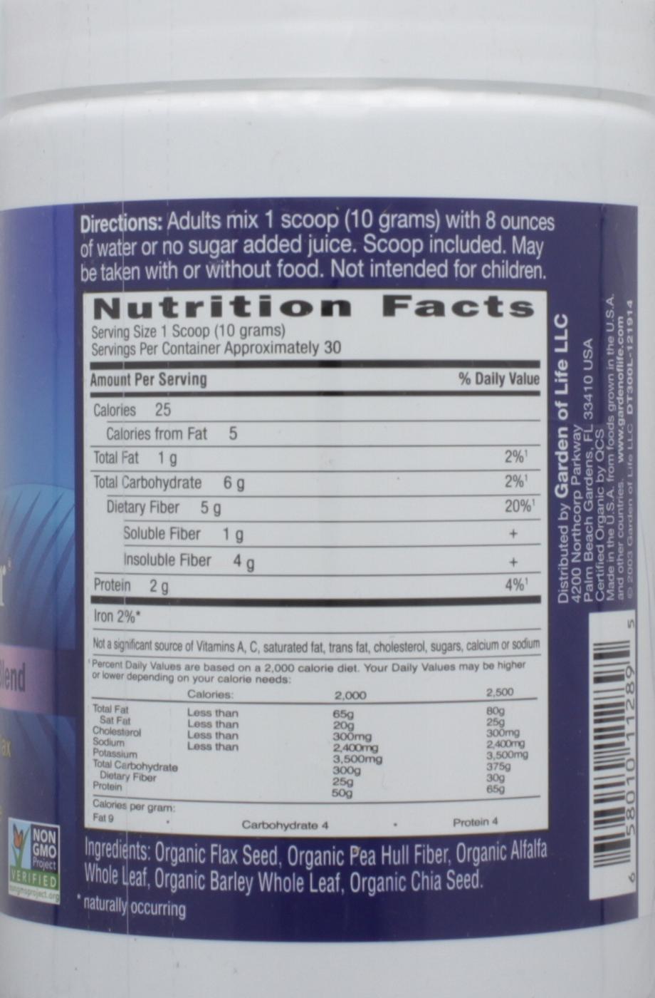 Garden of Life DetoxiFiber Shop Diet & fitness at HEB