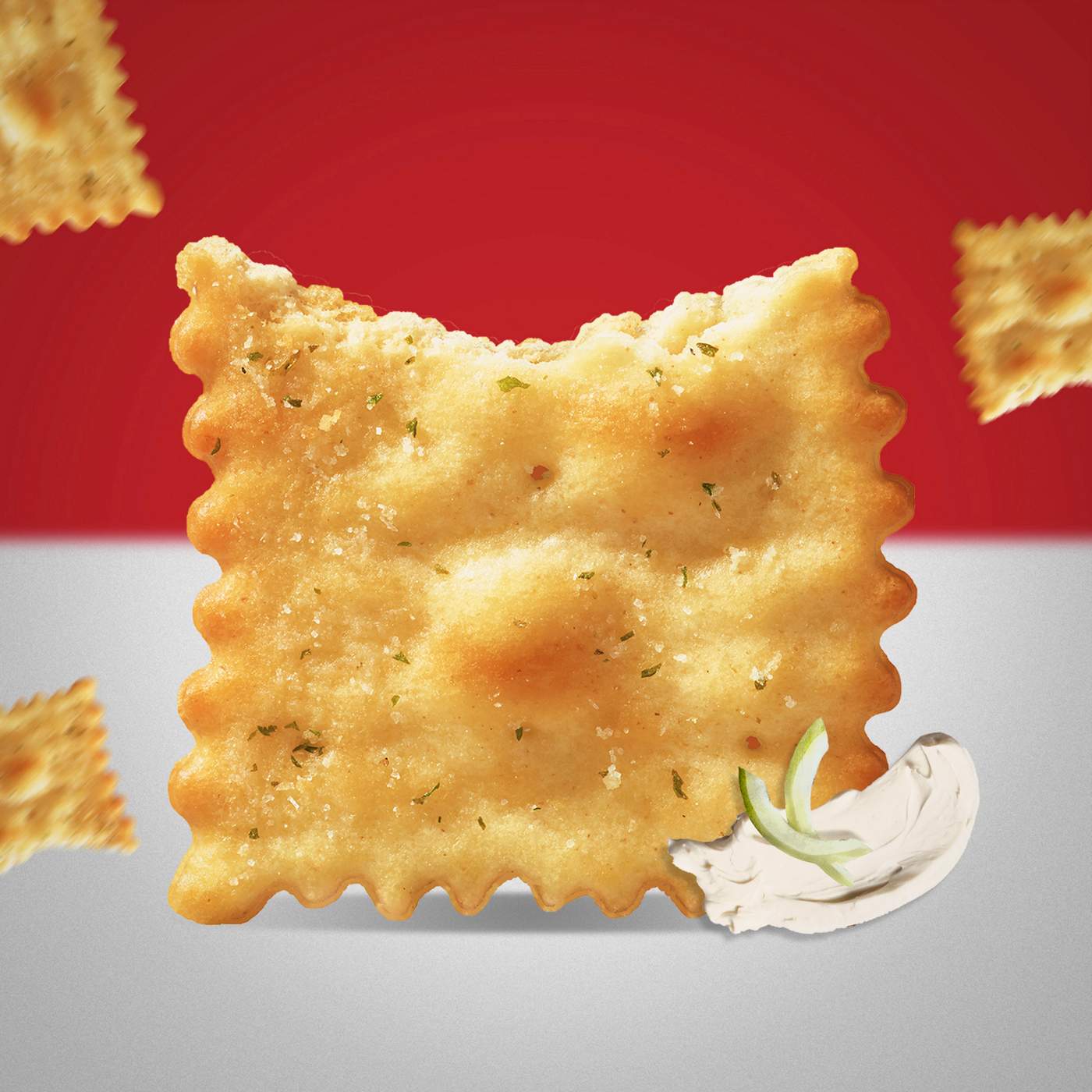 Ritz Toasted Chips - Sour Cream & Onion ; image 3 of 9