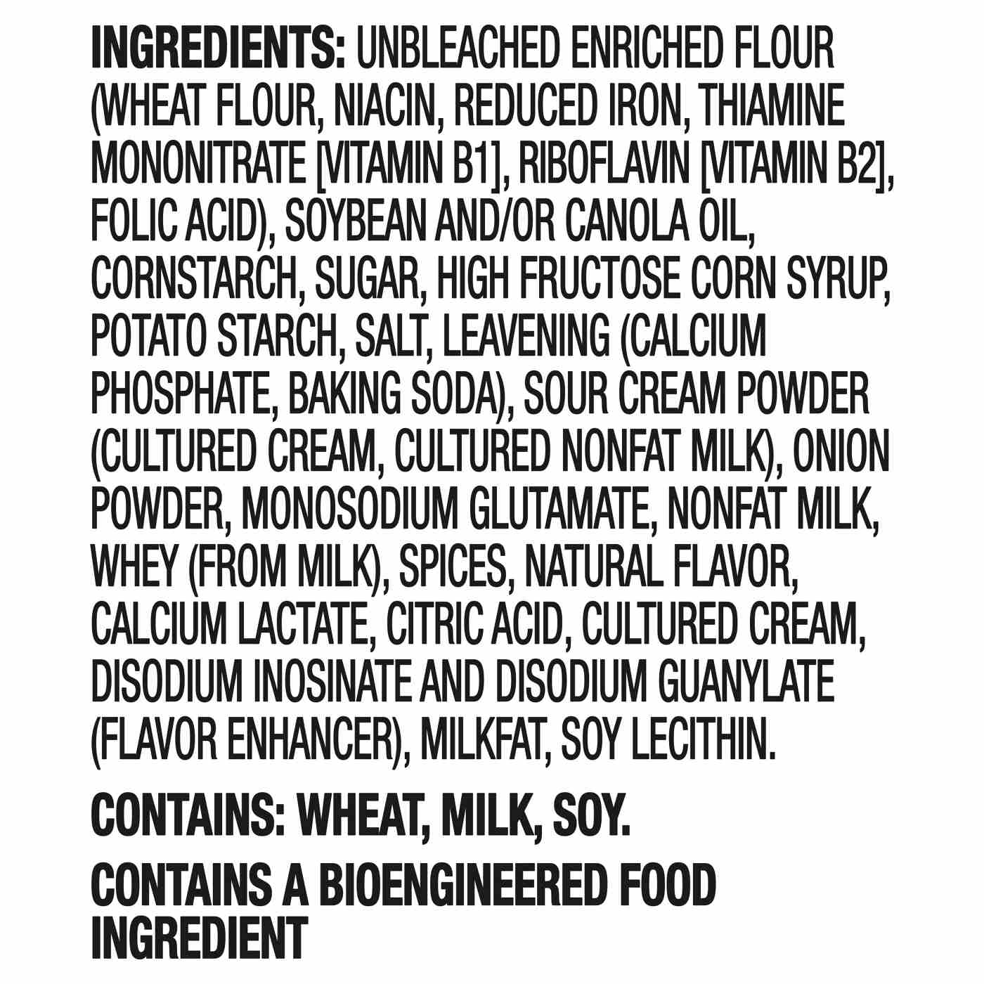 Ritz Toasted Chips - Sour Cream & Onion ; image 7 of 9