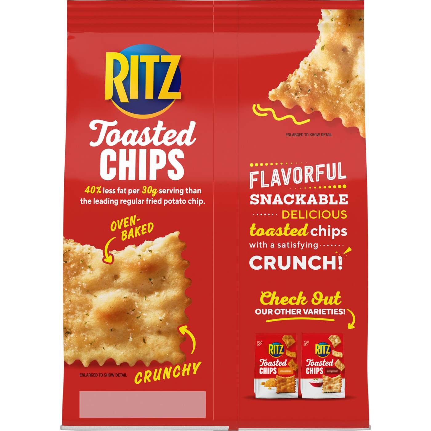 Ritz Toasted Chips - Sour Cream & Onion ; image 8 of 9