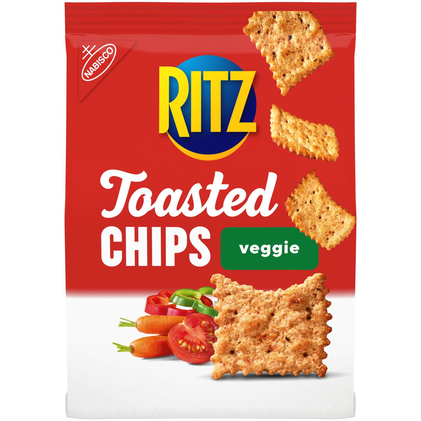 Ritz Toasted Chips Veggie Crackers; image 1 of 9