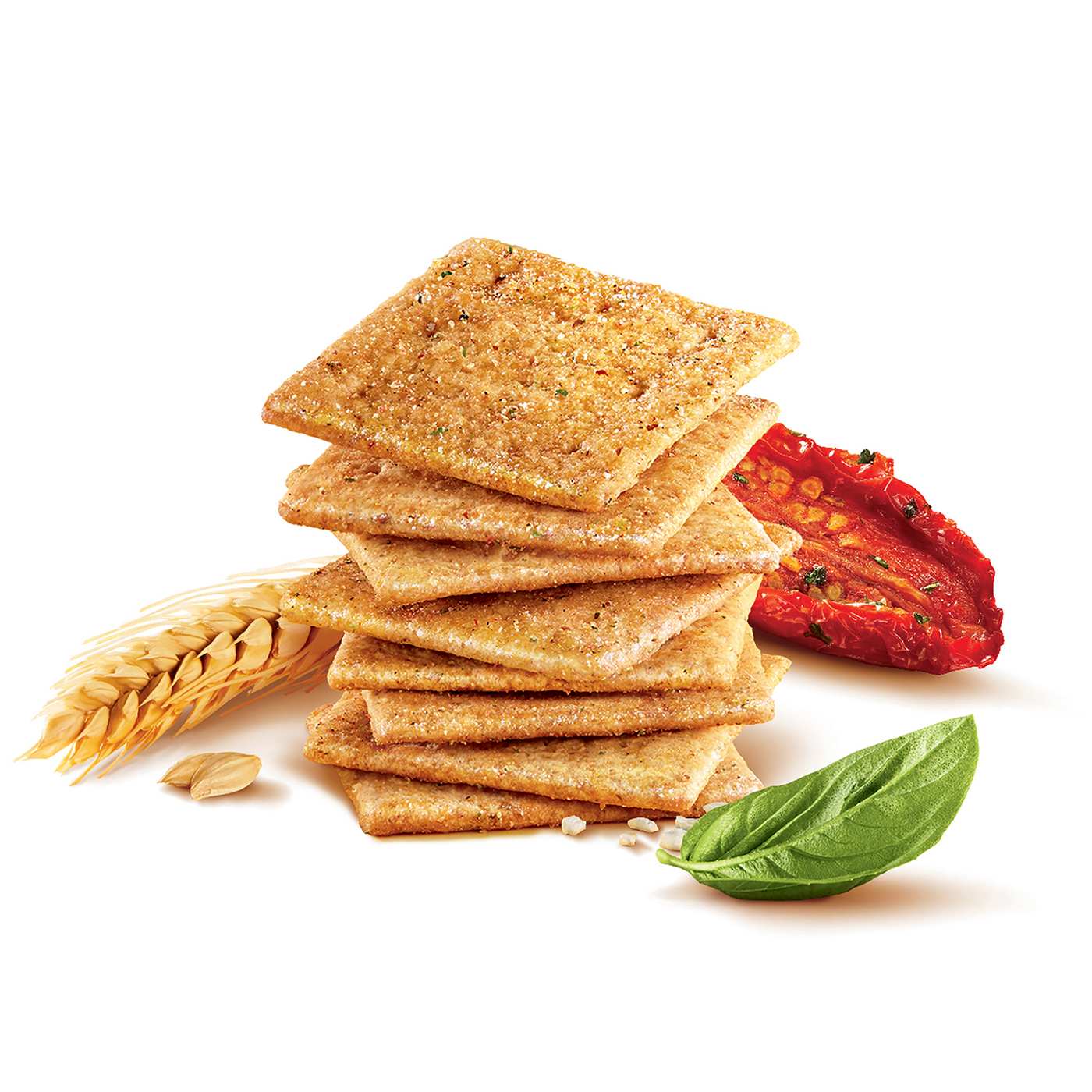 Wheat Thins Sundried Tomato & Basil Whole Grain Wheat Crackers Family Size; image 6 of 8
