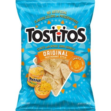 Tostitos Original Restaurant Style Tortilla Chips, 12 oz