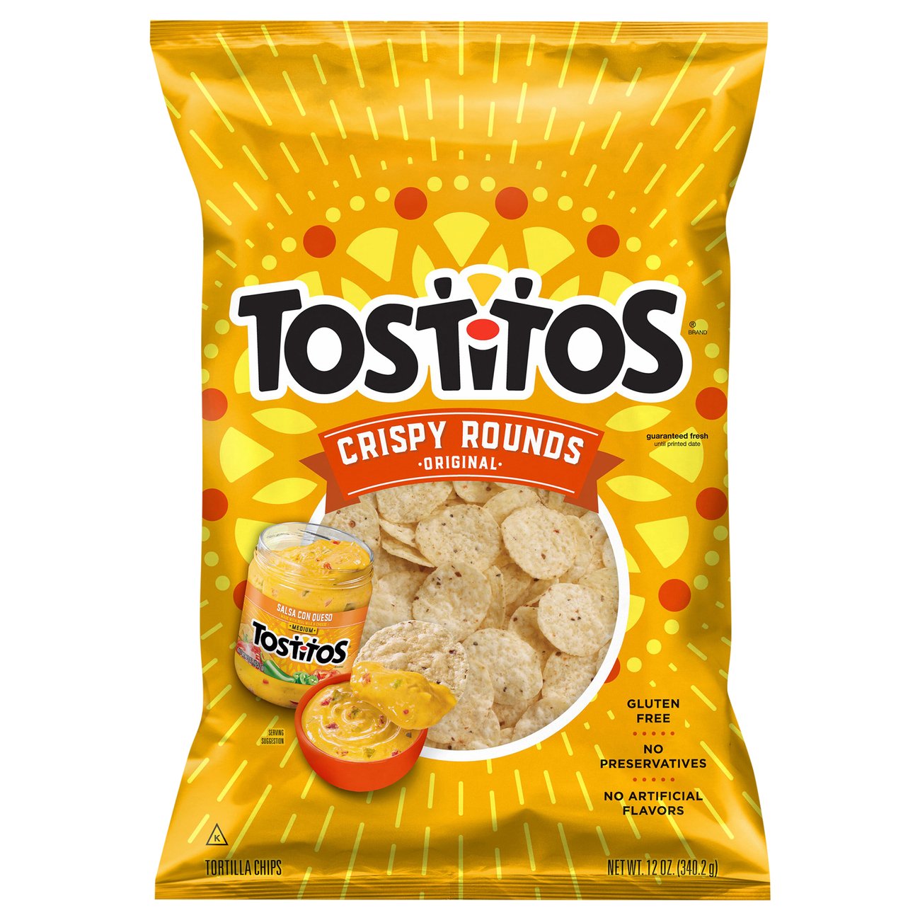 Tostitos Crispy Rounds Tortilla Chips - Shop Chips At H-E-B