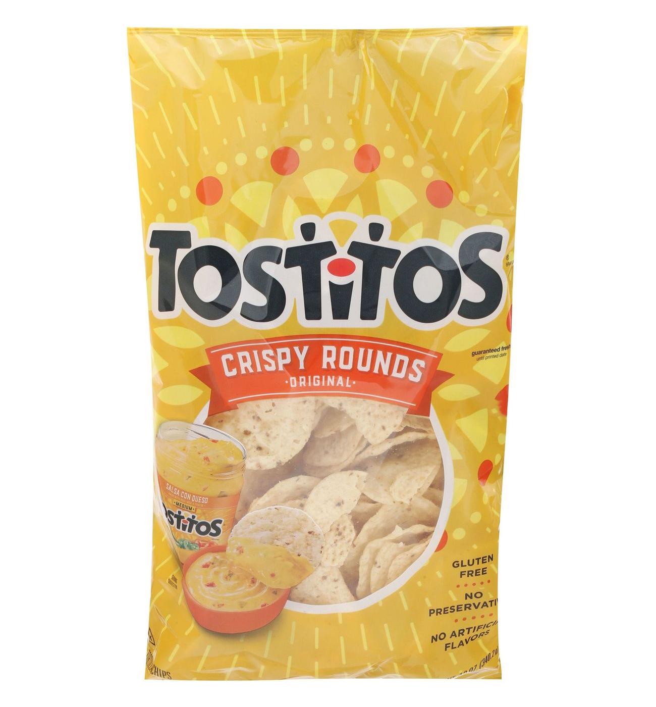 Tostitos Crispy Rounds Tortilla Chips; image 1 of 4