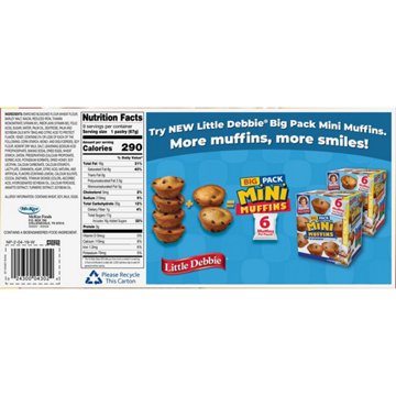 Little Debbie Bigger Honey Buns Breakfast Pastries - Big Pack, 9 ct