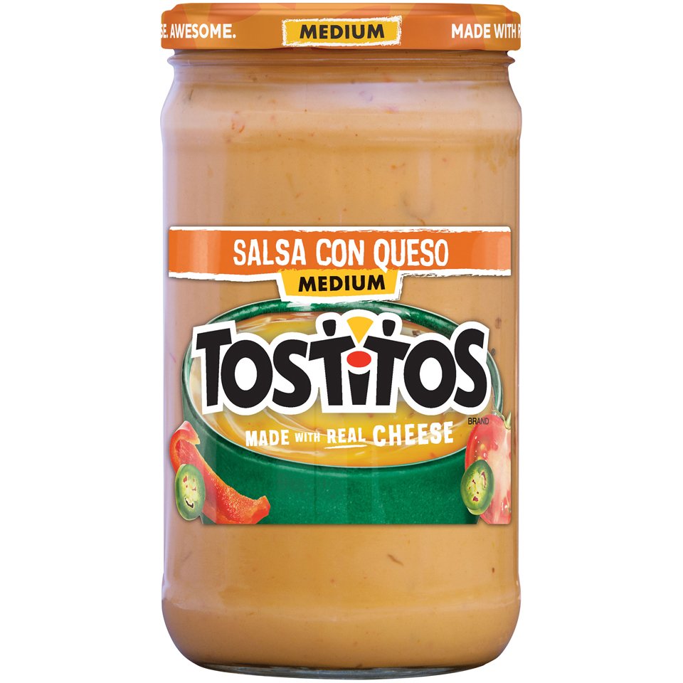 Tostitos Medium Salsa Con Queso - Shop Salsa & Dip At H-E-B