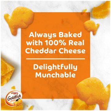 Goldfish Colors Cheddar Crackers Lunch Packs