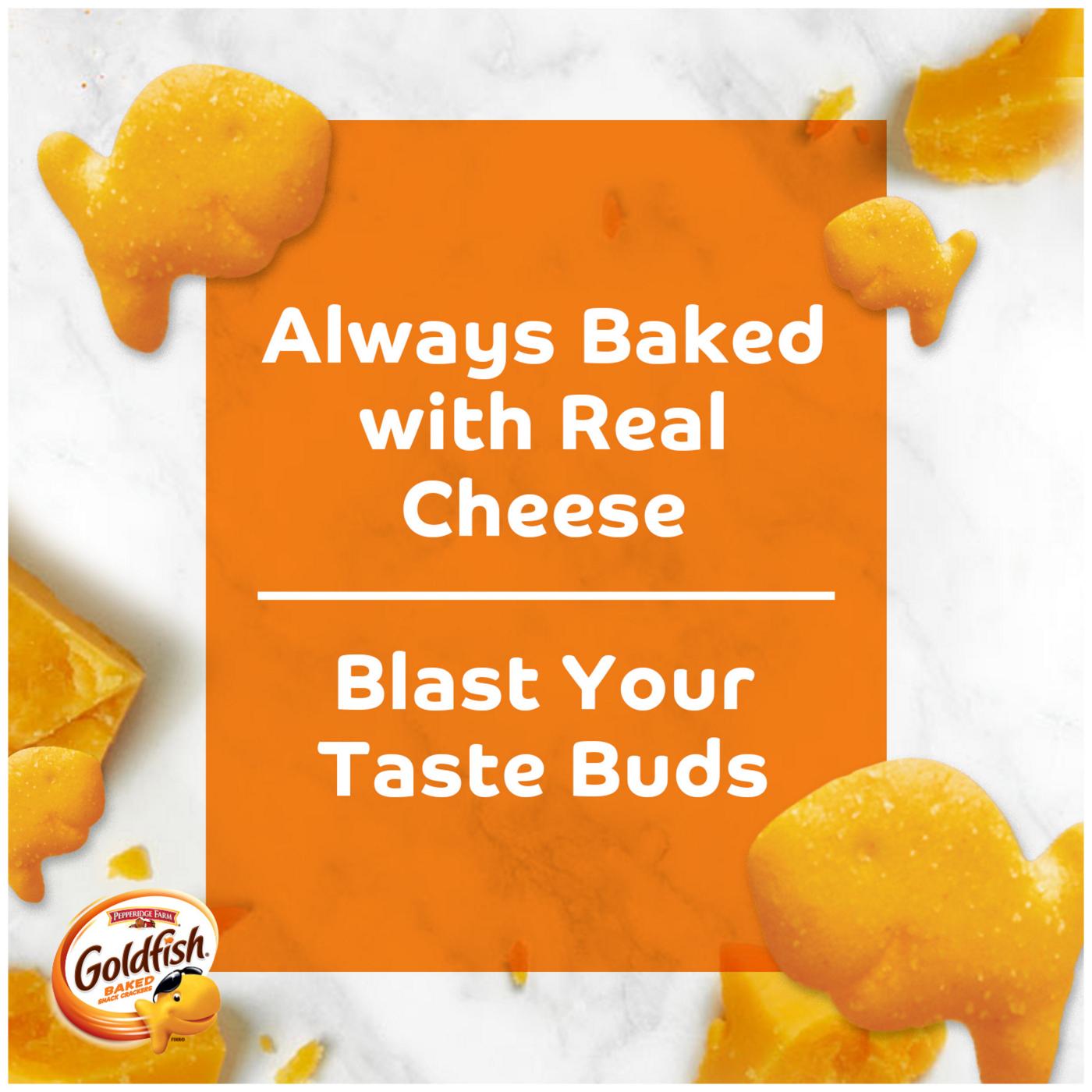 Goldfish Flavor Blasted Xtra Cheddar Crackers Lunch Packs; image 9 of 9