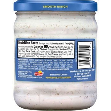 Lay's Smooth Ranch Flavored Dip