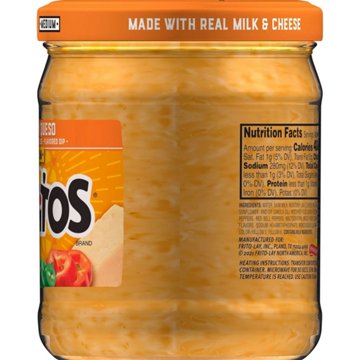Tostitos Salsa Con Queso Dip - Medium, 15 oz