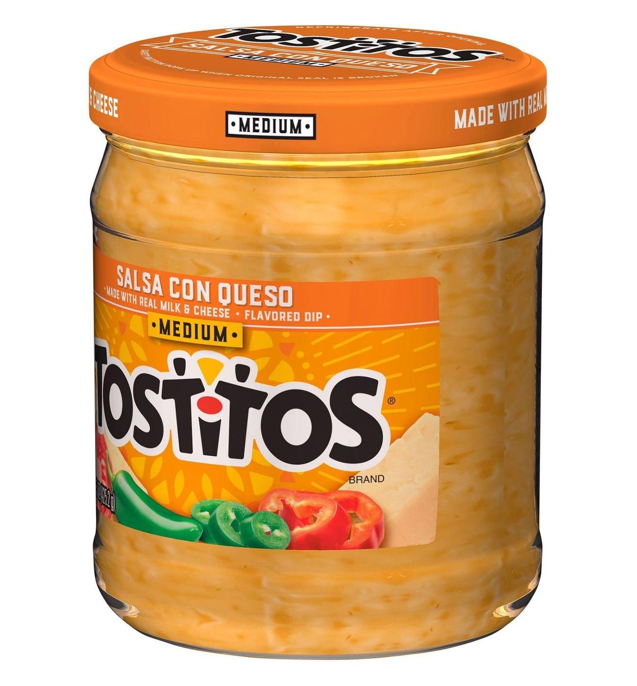 Tostitos Salsa Con Queso Dip - Medium; image 7 of 8