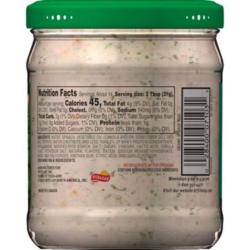 Tostitos Creamy Spinach Flavored Dip
