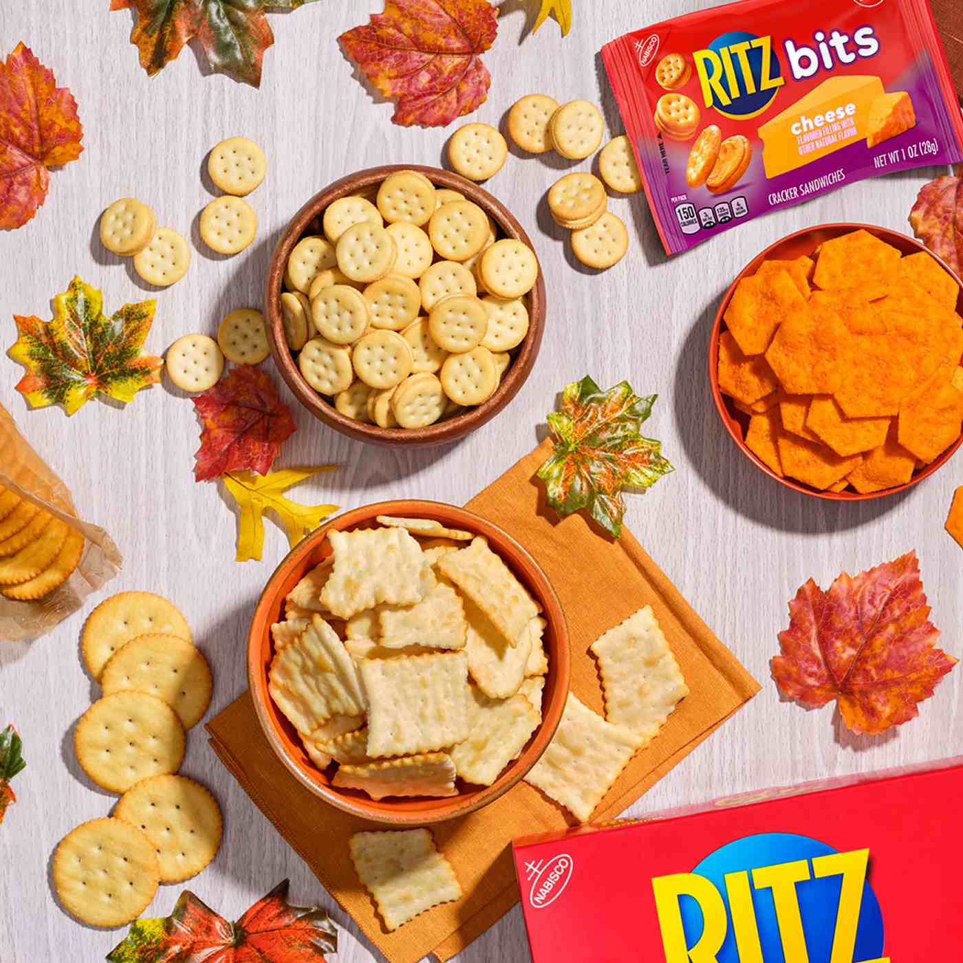 Ritz Bits Cheese Sandwich Crackers Snack Packs; image 7 of 11